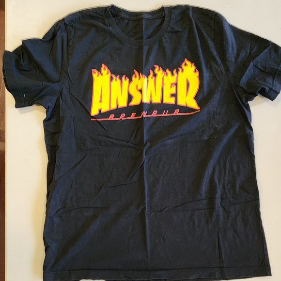 COPY - The Answer Brewpub Thrasher Shirt Richmond Virginia XL - Picture 1 of 2